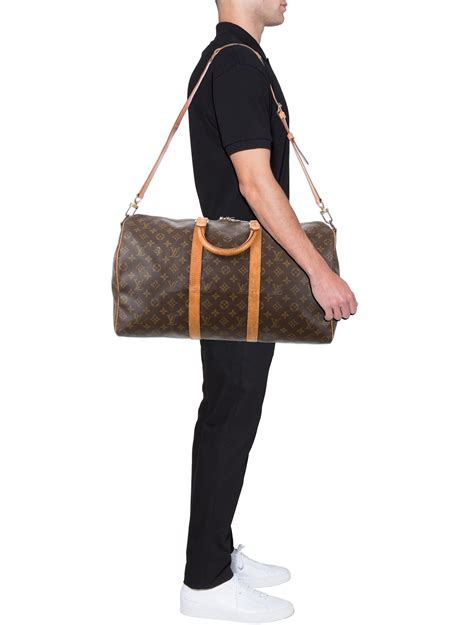 lv keepall bandoulière|lv keepall 50.